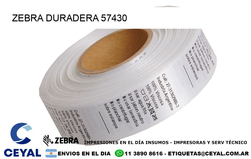 ZEBRA DURADERA 57430