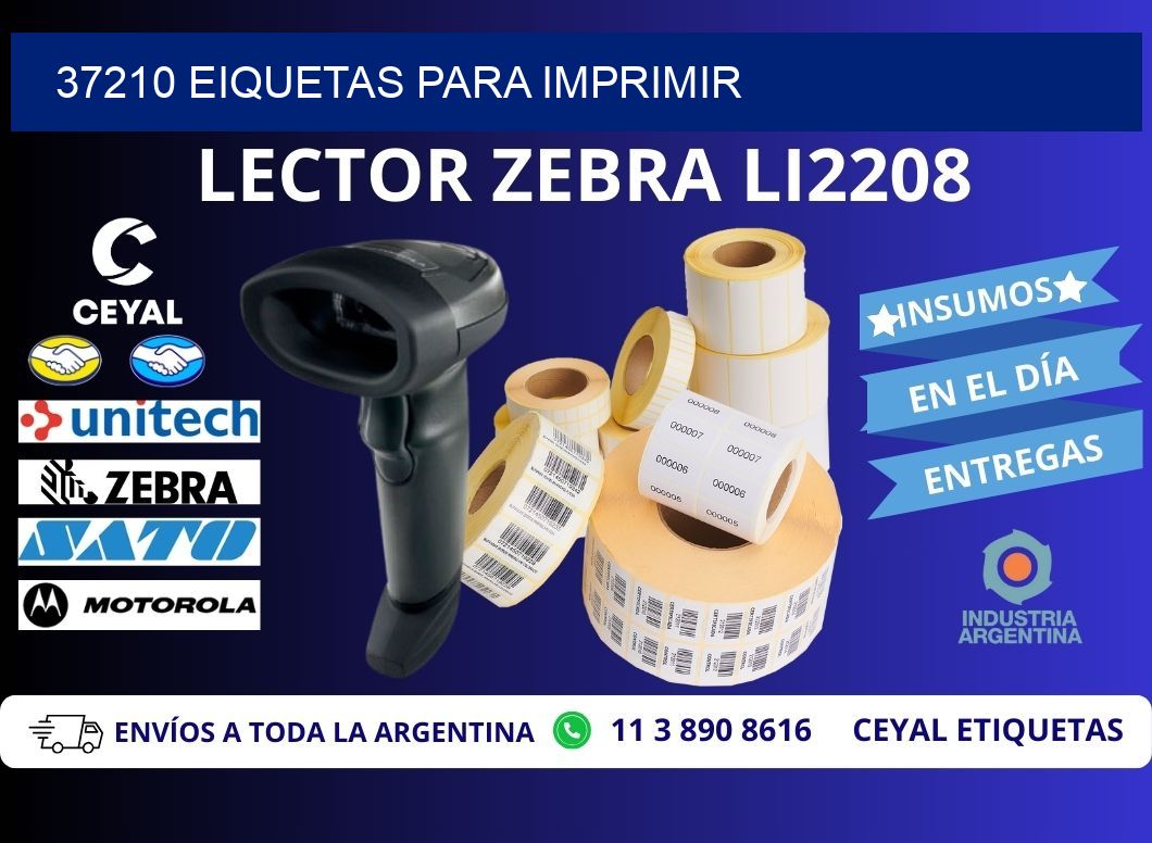 37210 EIQUETAS PARA IMPRIMIR