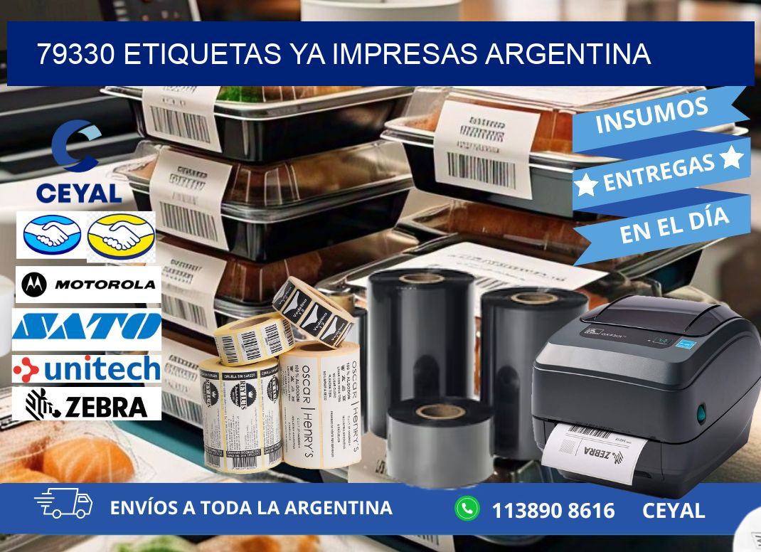 79330 ETIQUETAS YA IMPRESAS ARGENTINA
