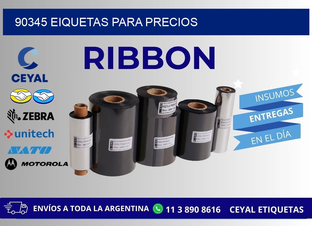 90345 EIQUETAS PARA PRECIOS