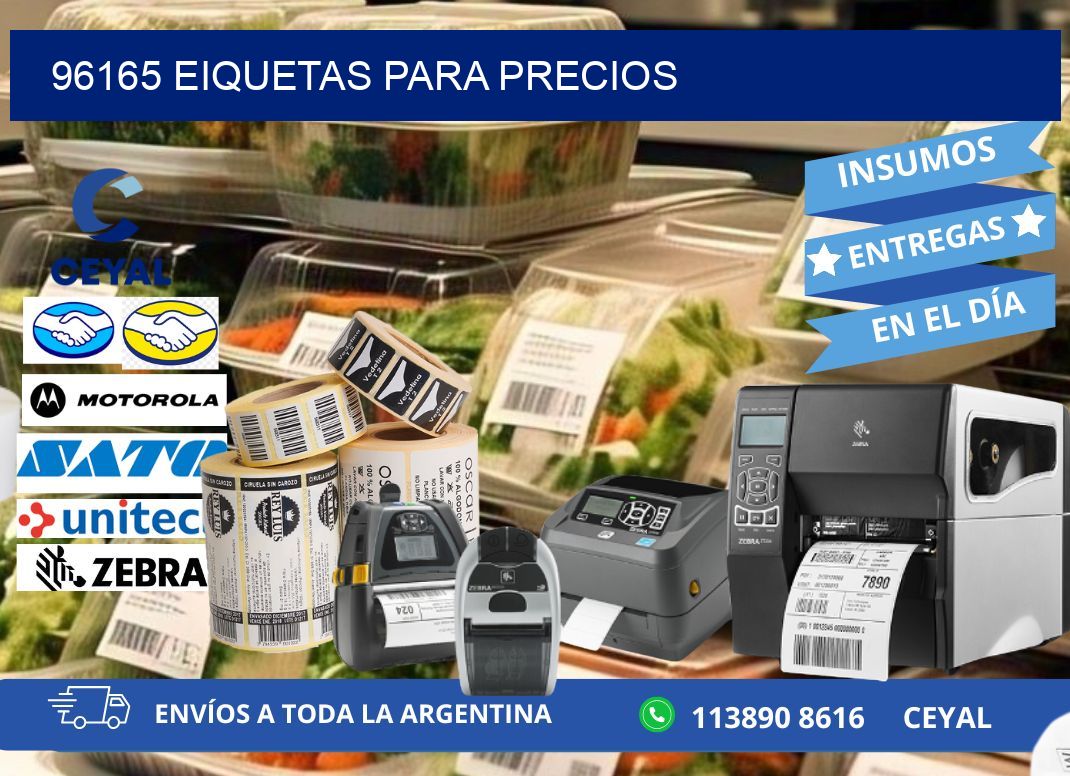 96165 EIQUETAS PARA PRECIOS