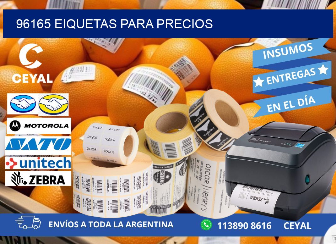 96165 EIQUETAS PARA PRECIOS