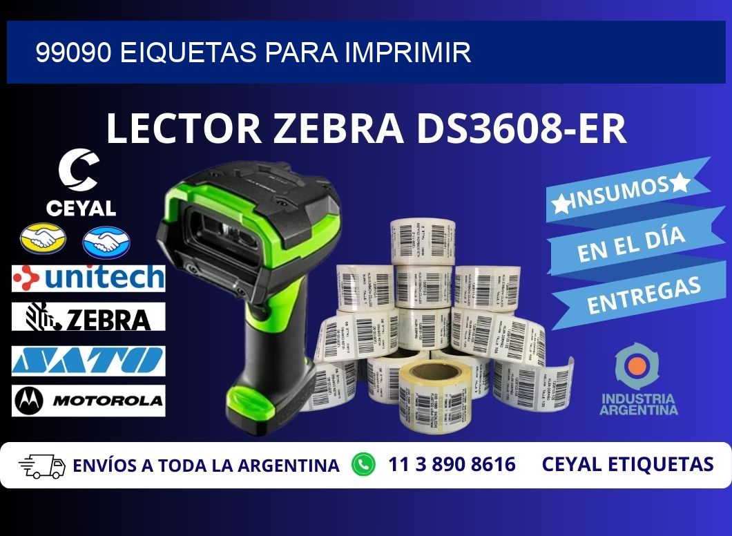 99090 EIQUETAS PARA IMPRIMIR