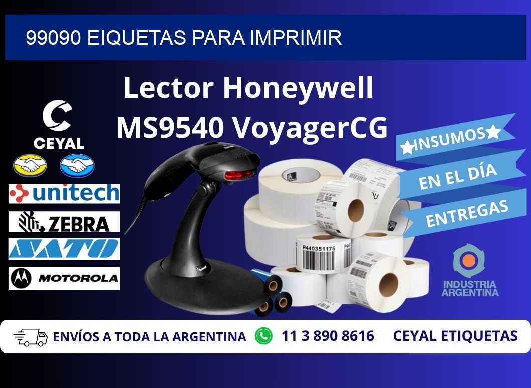 99090 EIQUETAS PARA IMPRIMIR