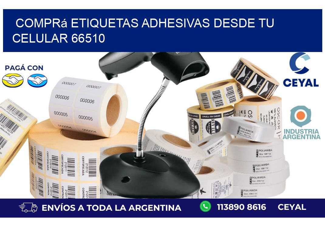 Comprá Etiquetas Adhesivas Desde tu Celular 66510
