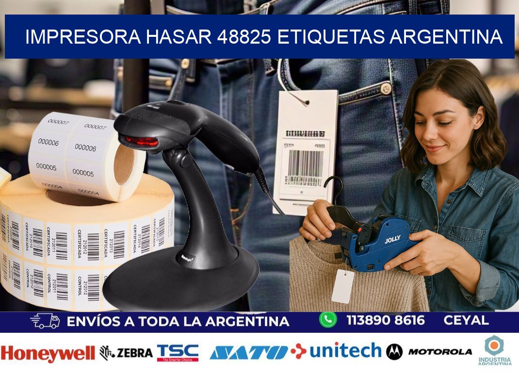 Impresora hasar 48825 etiquetas argentina