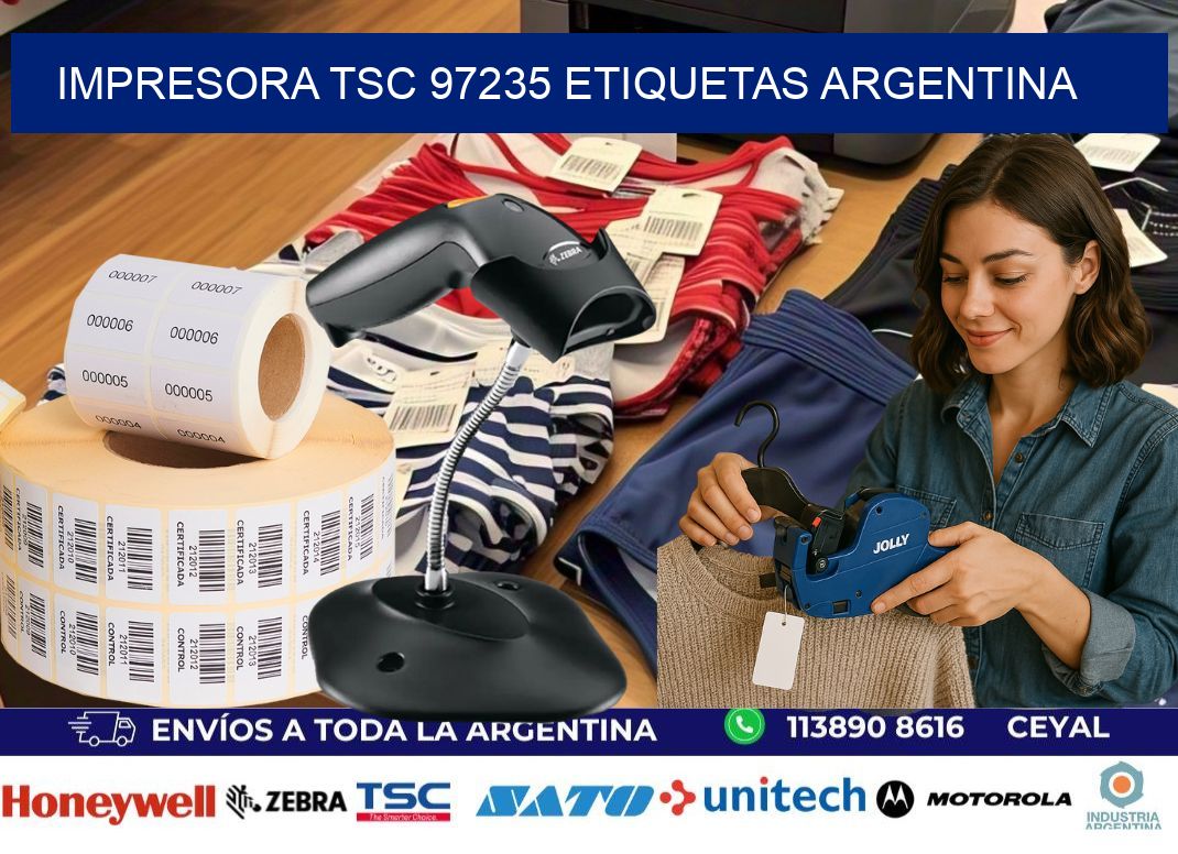 Impresora tsc 97235 etiquetas argentina