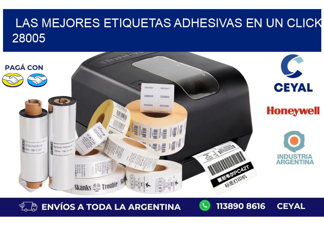 Las Mejores Etiquetas Adhesivas en un Click 28005