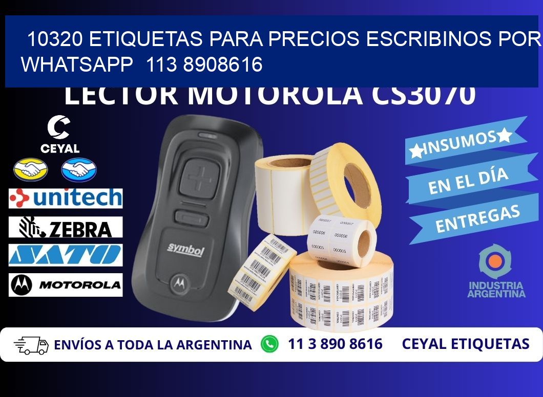 10320 ETIQUETAS PARA PRECIOS ESCRIBINOS POR WHATSAPP  113 8908616