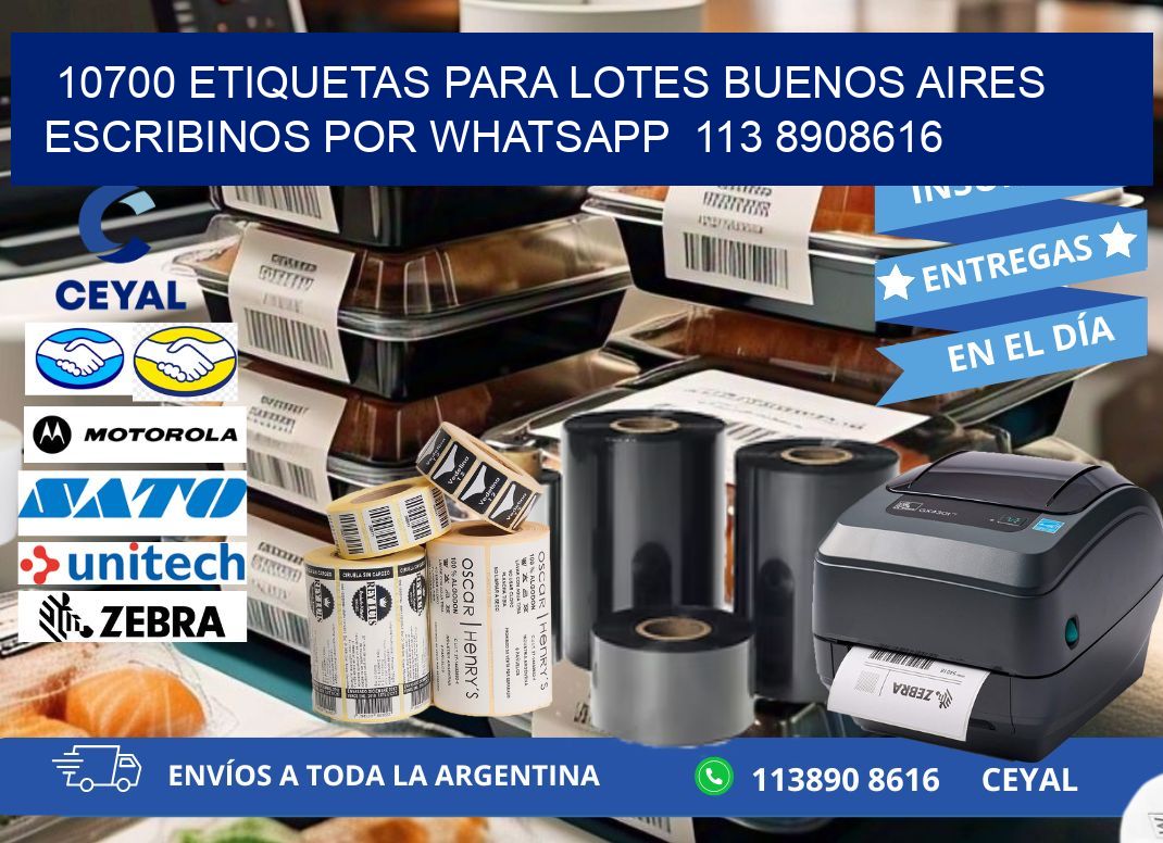 10700 ETIQUETAS PARA LOTES BUENOS AIRES ESCRIBINOS POR WHATSAPP  113 8908616
