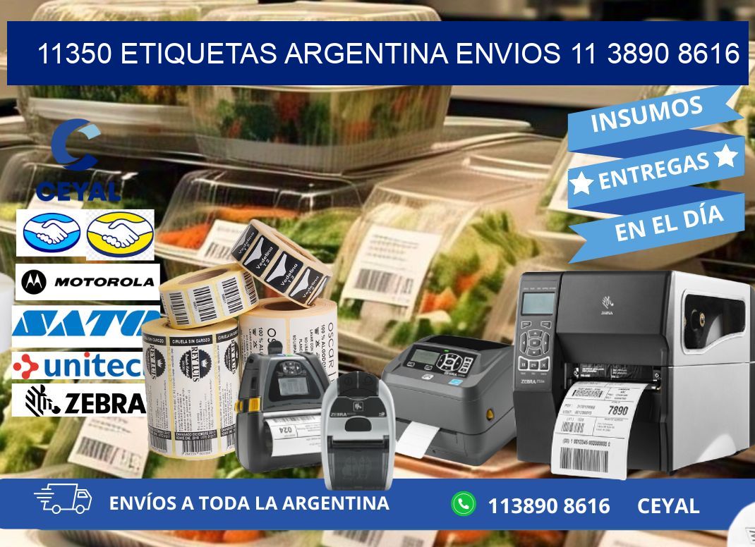 11350 ETIQUETAS ARGENTINA ENVIOS 11 3890 8616