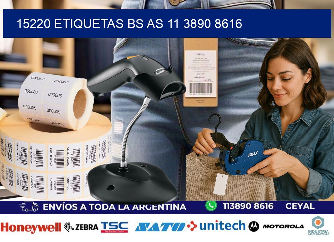 15220 ETIQUETAS BS AS 11 3890 8616