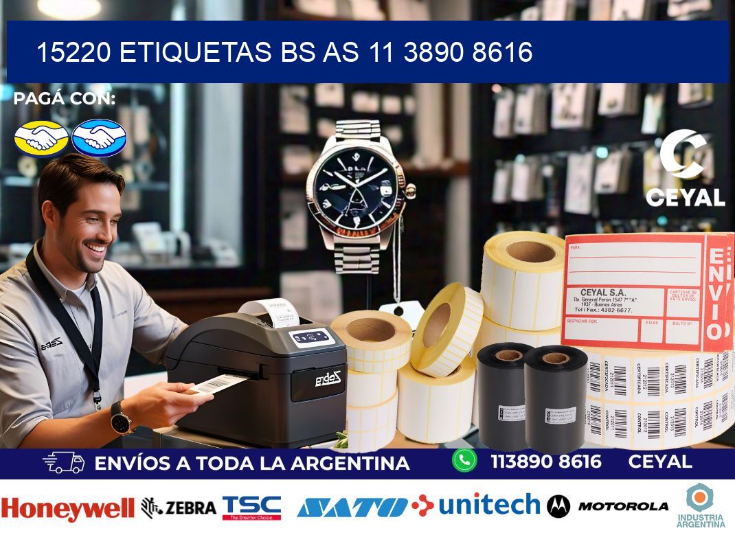 15220 ETIQUETAS BS AS 11 3890 8616