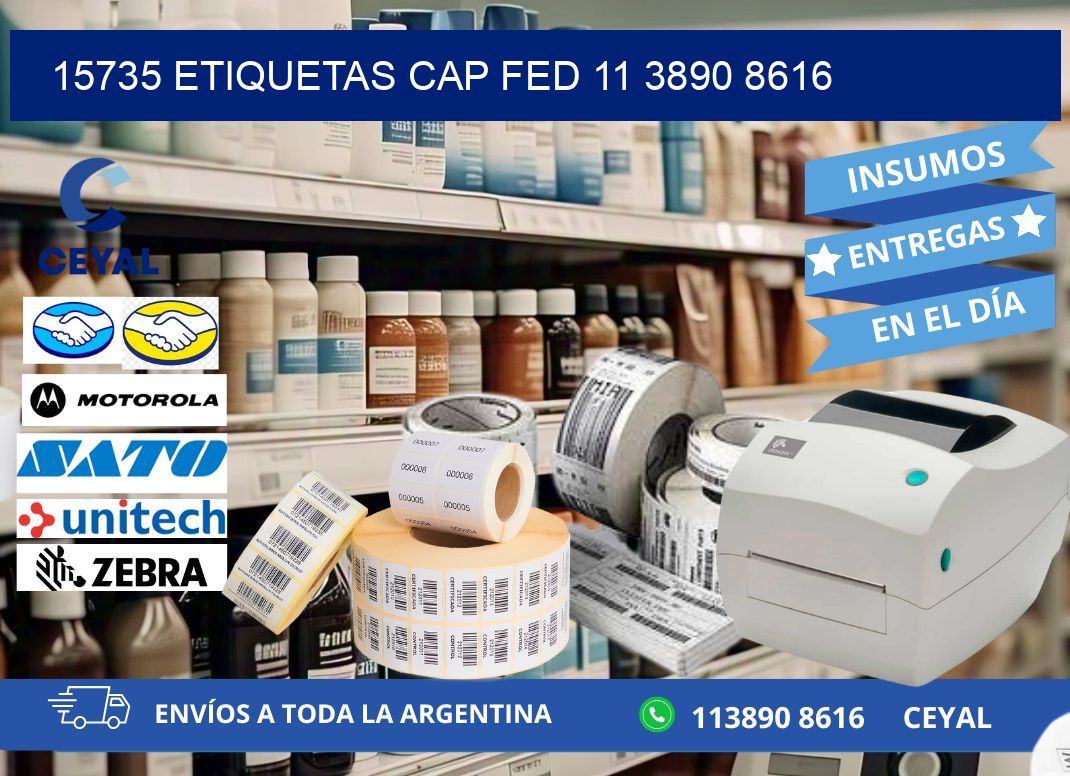15735 ETIQUETAS CAP FED 11 3890 8616