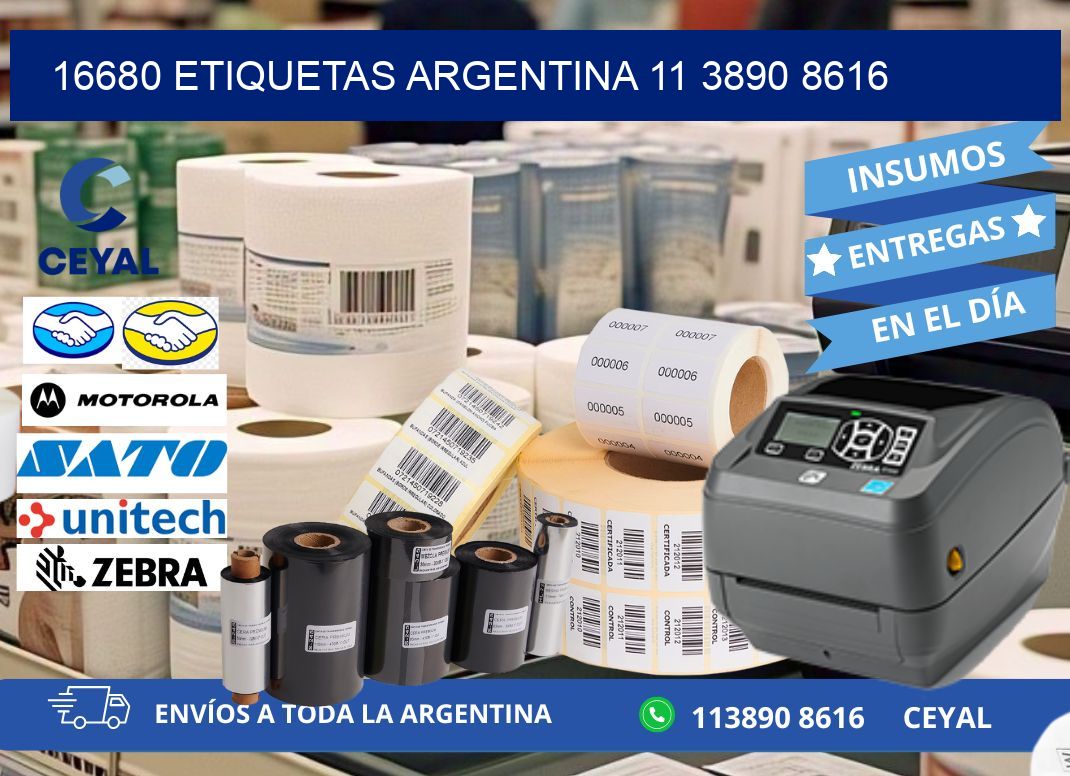 16680 ETIQUETAS ARGENTINA 11 3890 8616