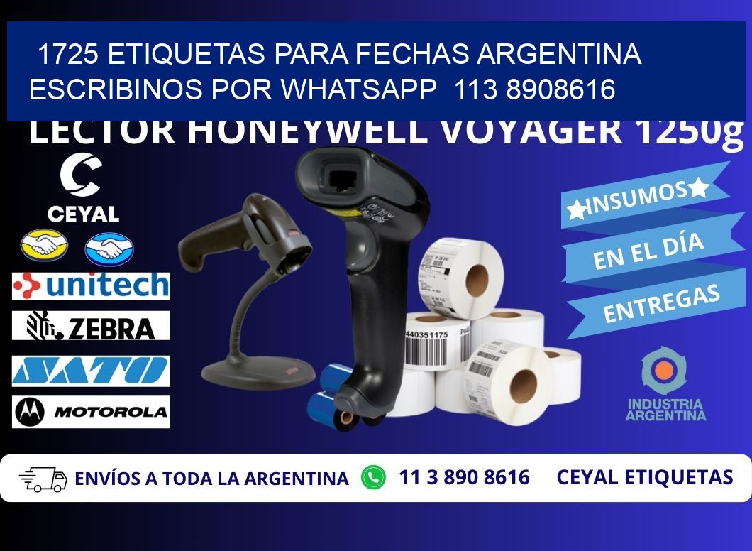 1725 ETIQUETAS PARA FECHAS ARGENTINA ESCRIBINOS POR WHATSAPP  113 8908616