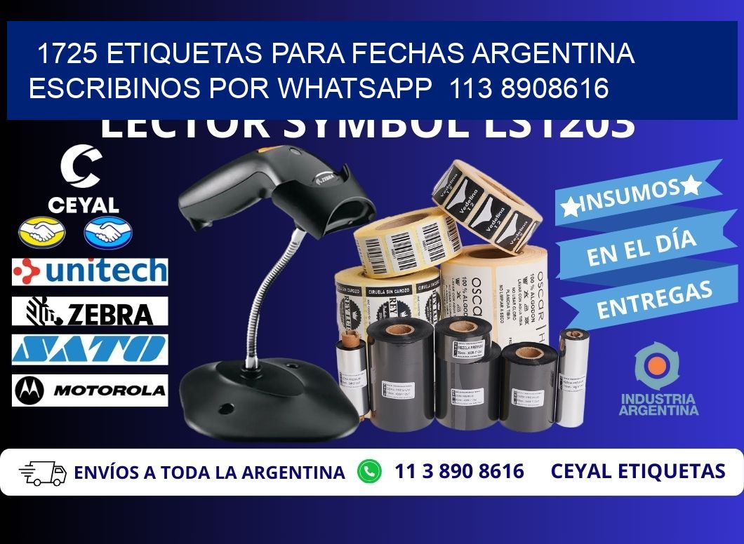 1725 ETIQUETAS PARA FECHAS ARGENTINA ESCRIBINOS POR WHATSAPP  113 8908616
