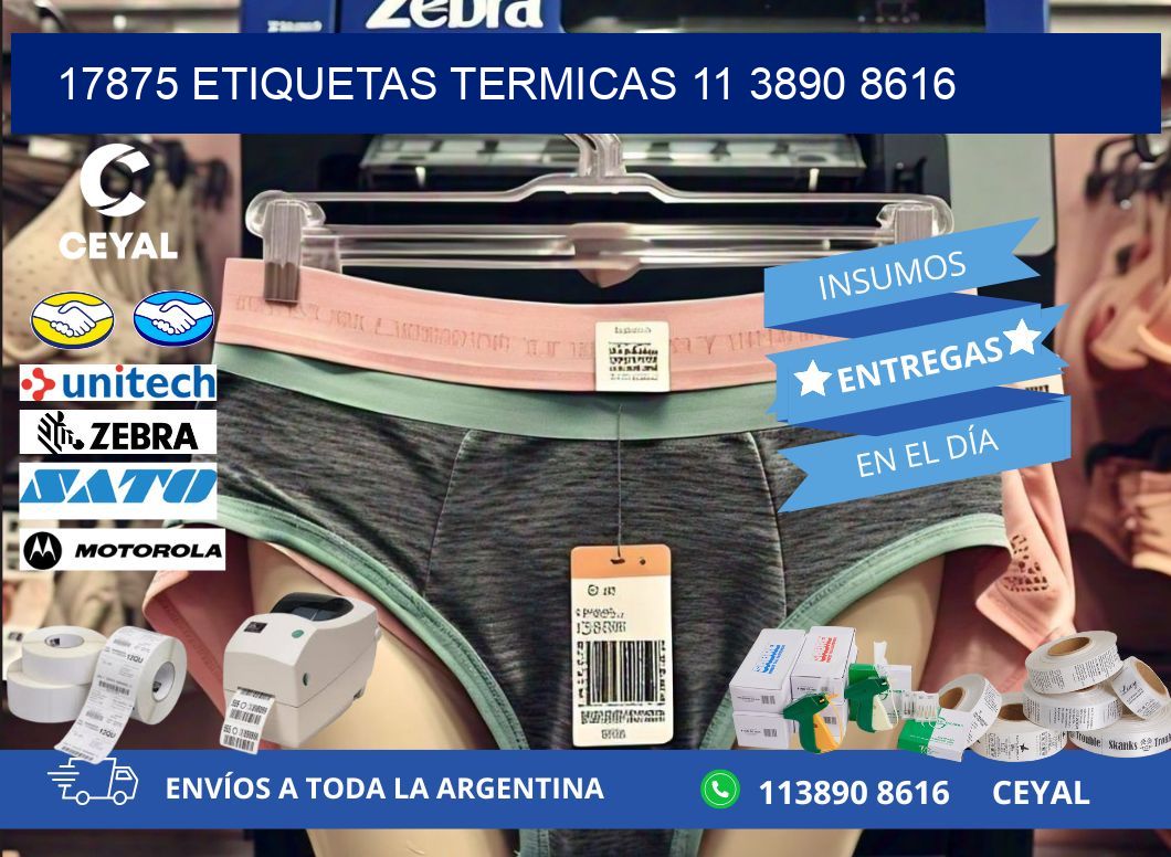 17875 ETIQUETAS TERMICAS 11 3890 8616