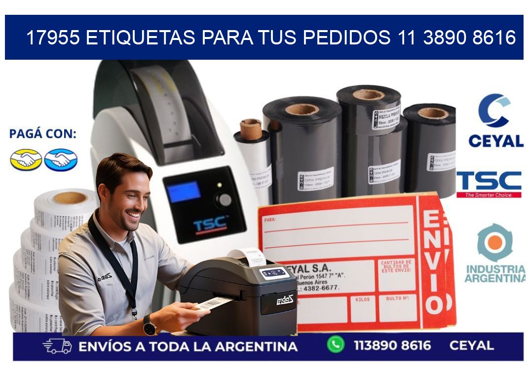 17955 ETIQUETAS PARA TUS PEDIDOS 11 3890 8616