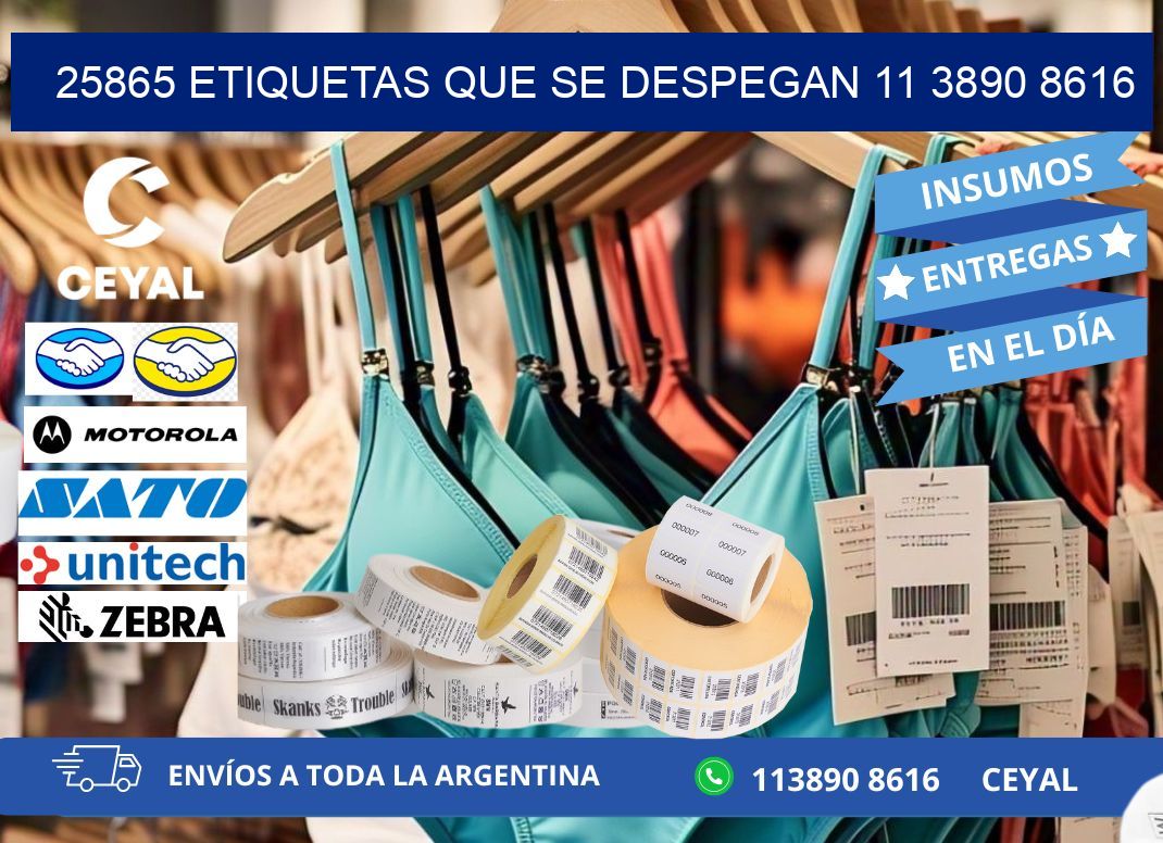 25865 ETIQUETAS QUE SE DESPEGAN 11 3890 8616