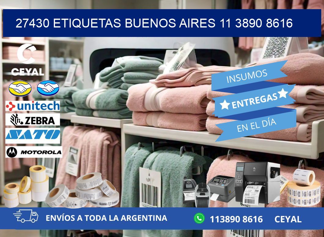 27430 ETIQUETAS BUENOS AIRES 11 3890 8616