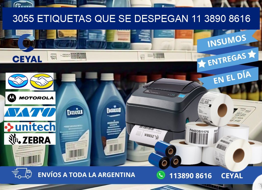 3055 ETIQUETAS QUE SE DESPEGAN 11 3890 8616