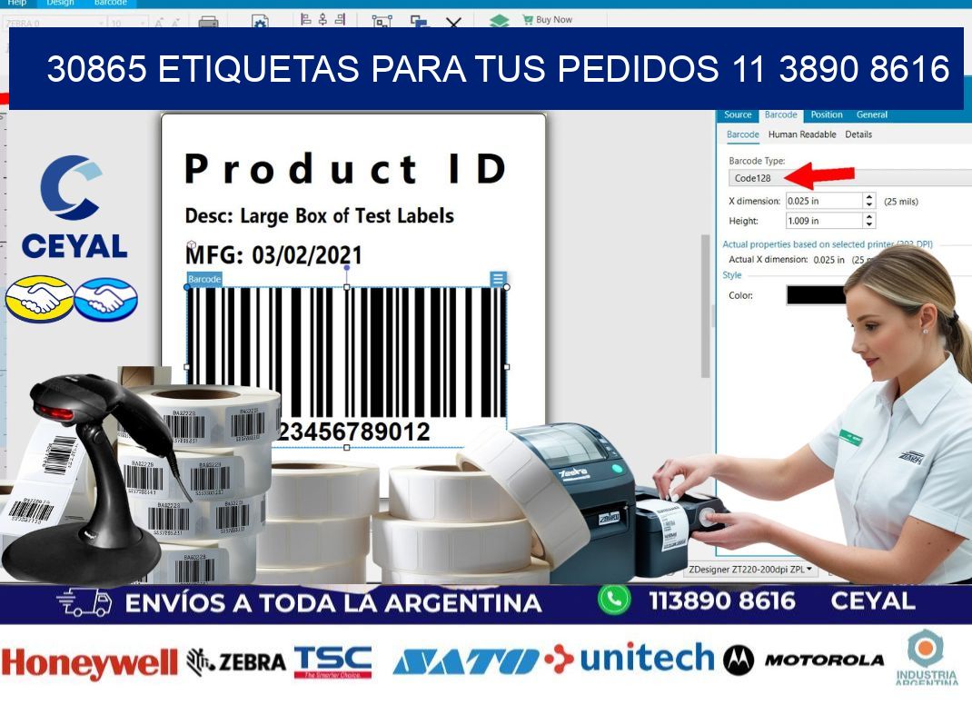 30865 ETIQUETAS PARA TUS PEDIDOS 11 3890 8616