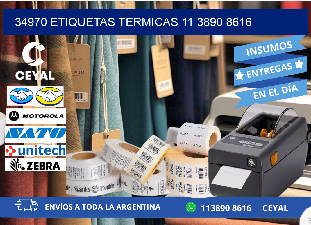 34970 ETIQUETAS TERMICAS 11 3890 8616