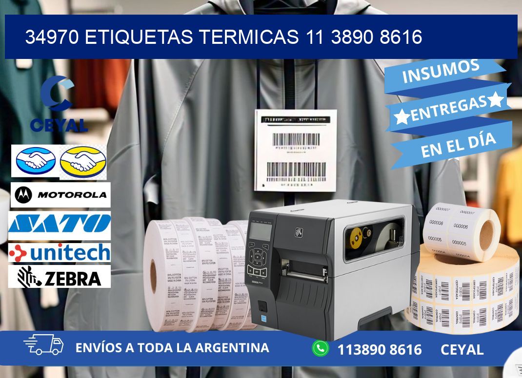 34970 ETIQUETAS TERMICAS 11 3890 8616