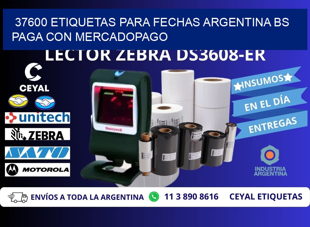 37600 ETIQUETAS PARA FECHAS ARGENTINA BS PAGA CON MERCADOPAGO