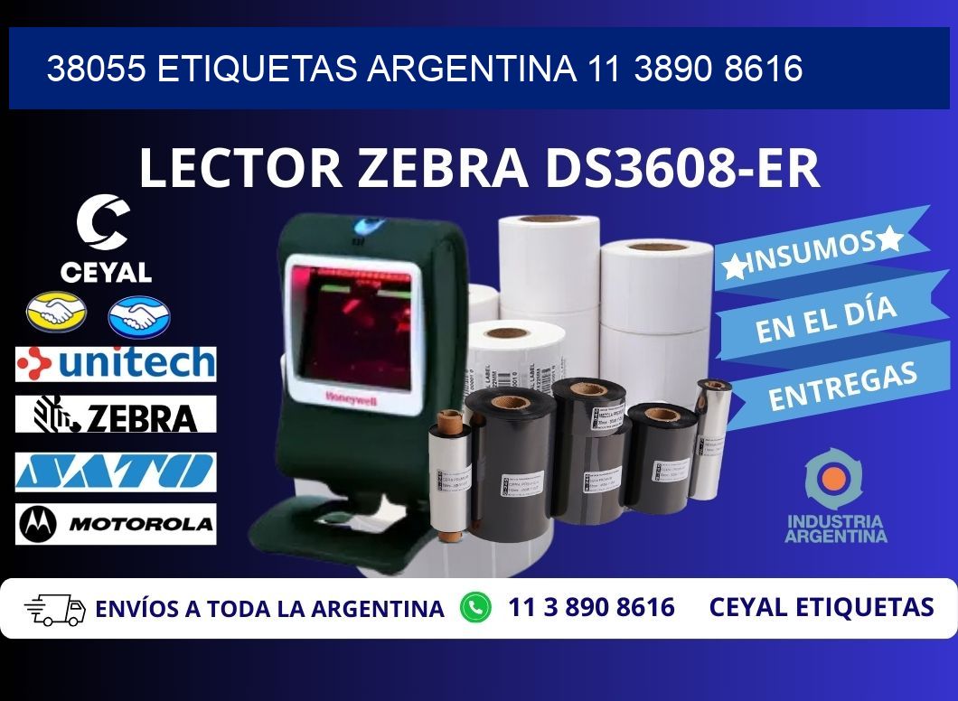 38055 ETIQUETAS ARGENTINA 11 3890 8616