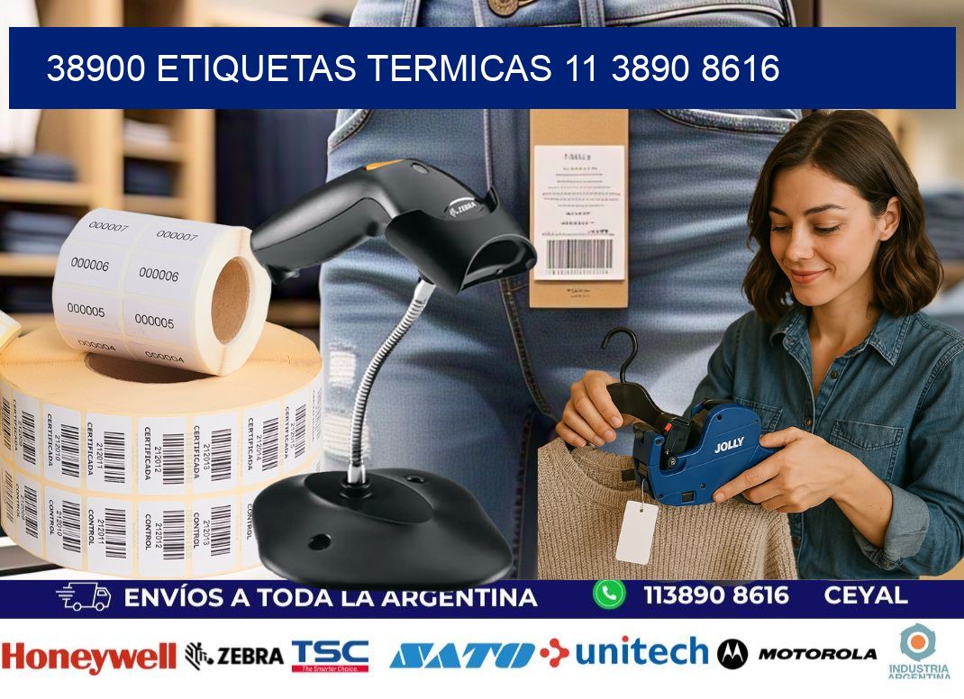 38900 ETIQUETAS TERMICAS 11 3890 8616
