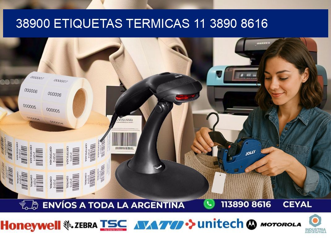 38900 ETIQUETAS TERMICAS 11 3890 8616