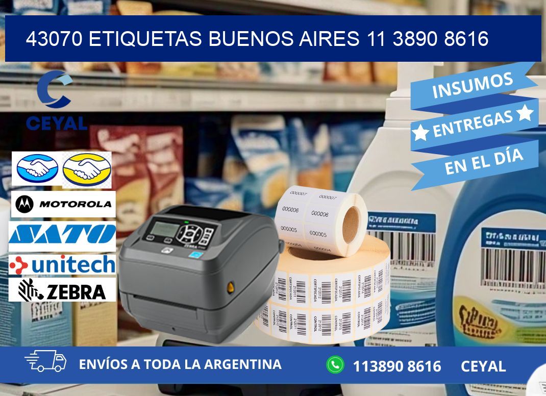 43070 ETIQUETAS BUENOS AIRES 11 3890 8616