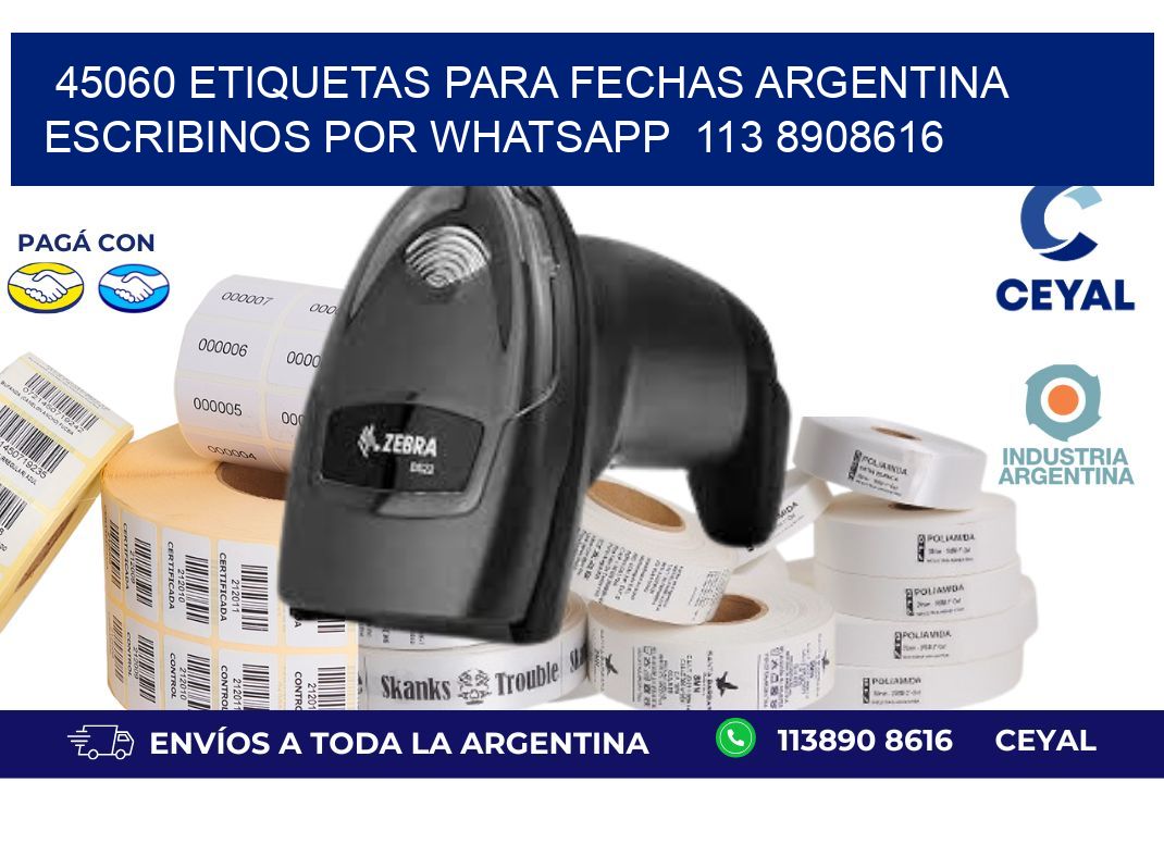 45060 ETIQUETAS PARA FECHAS ARGENTINA ESCRIBINOS POR WHATSAPP  113 8908616