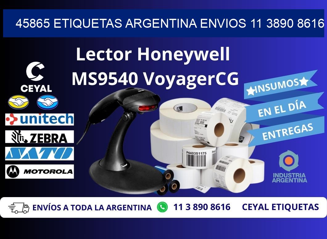 45865 ETIQUETAS ARGENTINA ENVIOS 11 3890 8616