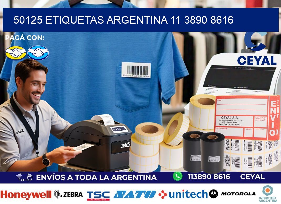 50125 ETIQUETAS ARGENTINA 11 3890 8616