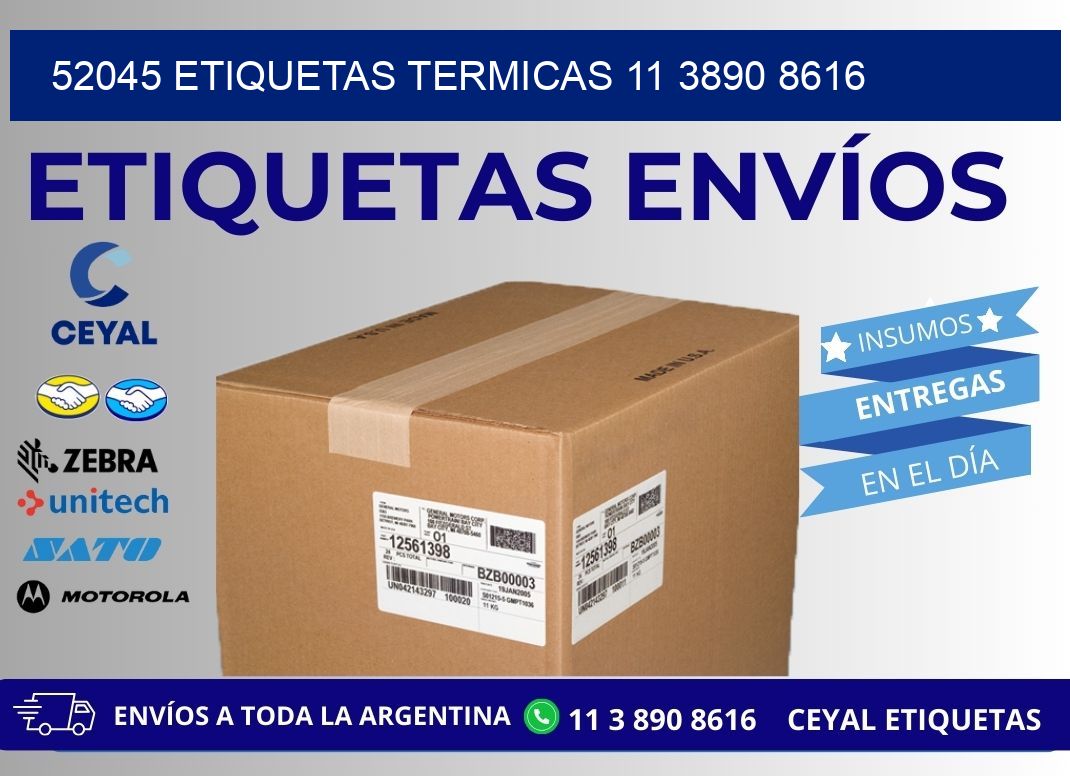 52045 ETIQUETAS TERMICAS 11 3890 8616
