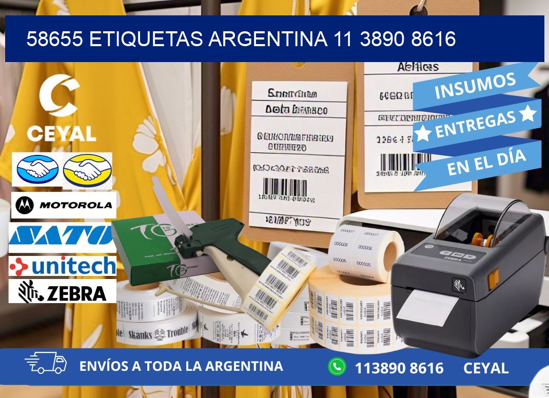58655 ETIQUETAS ARGENTINA 11 3890 8616