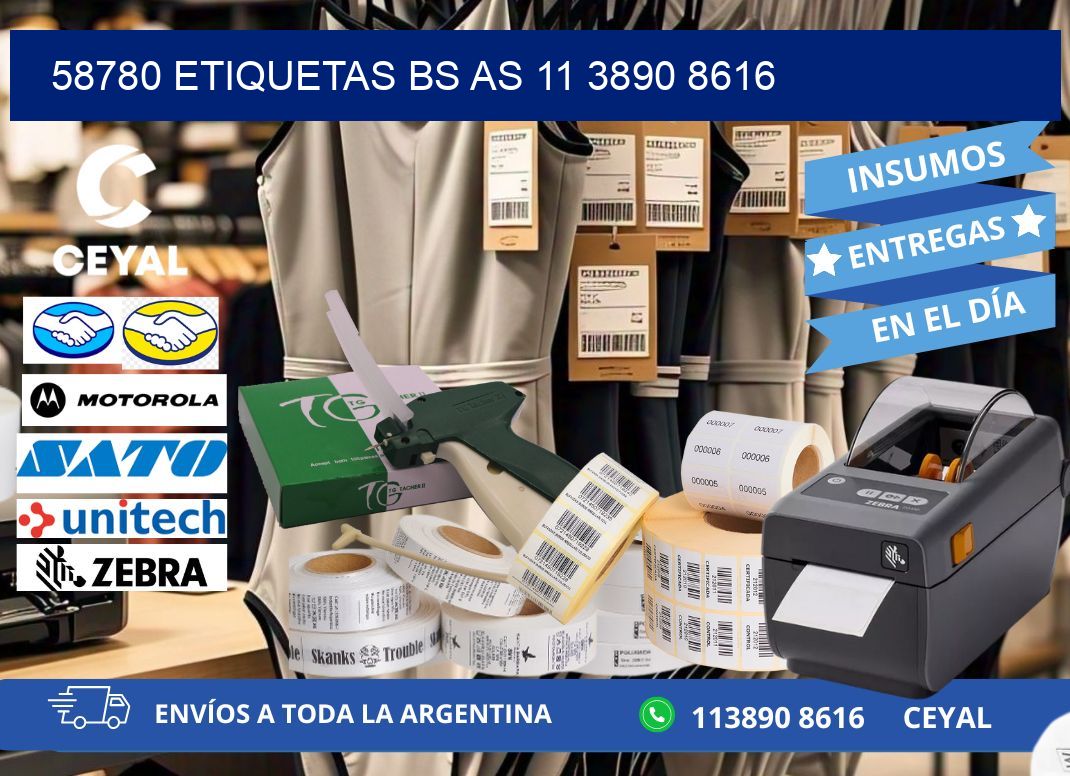 58780 ETIQUETAS BS AS 11 3890 8616