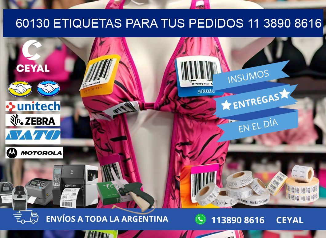 60130 ETIQUETAS PARA TUS PEDIDOS 11 3890 8616