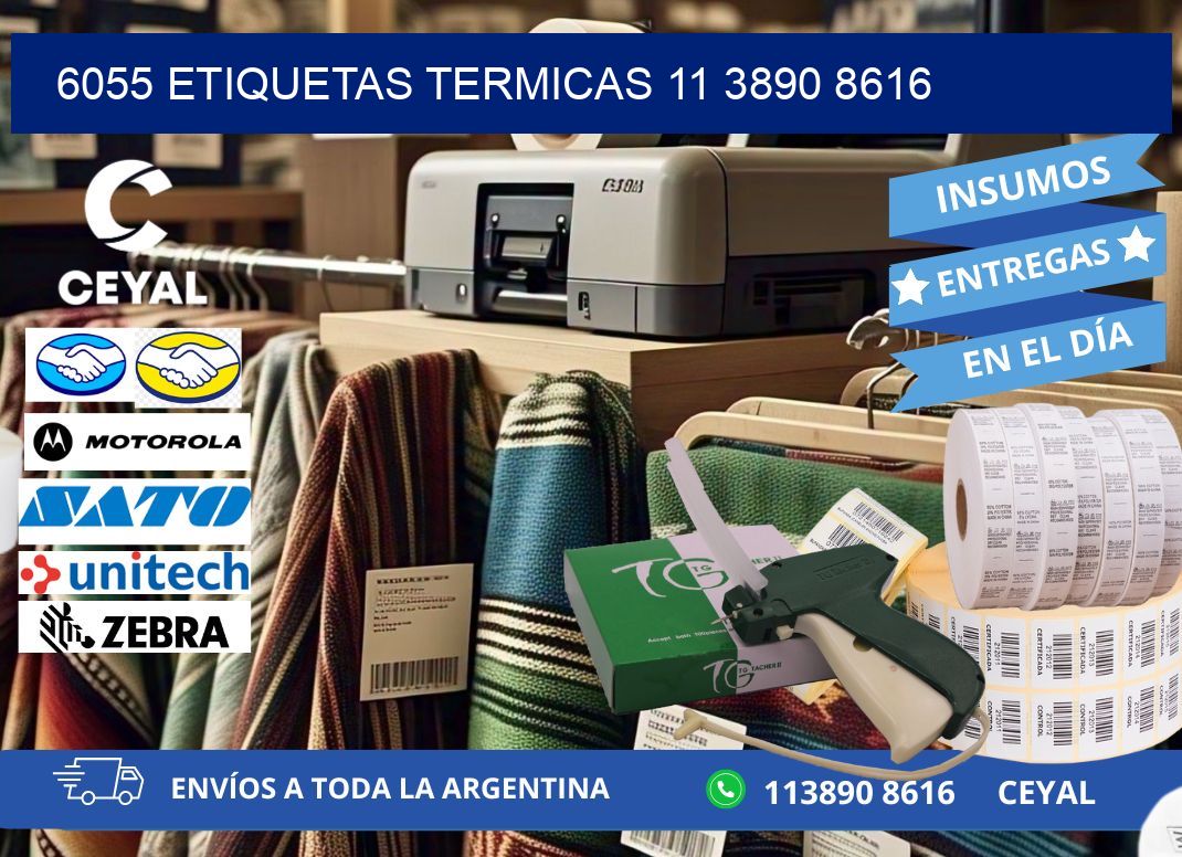 6055 ETIQUETAS TERMICAS 11 3890 8616