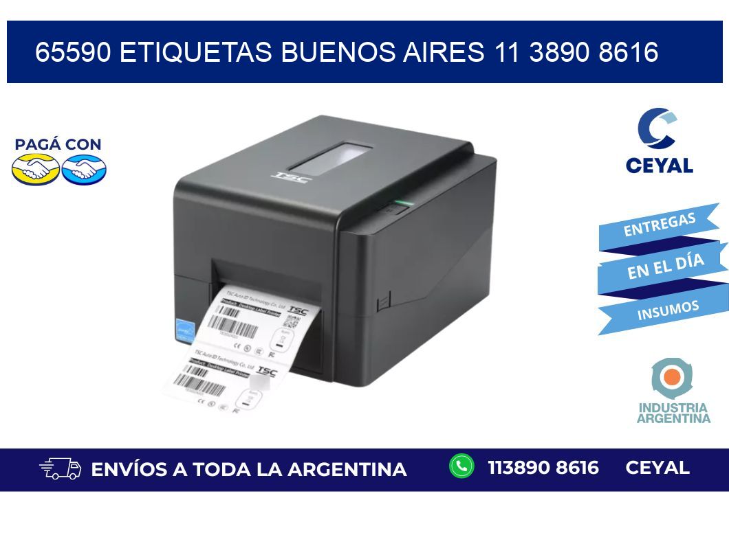 65590 ETIQUETAS BUENOS AIRES 11 3890 8616