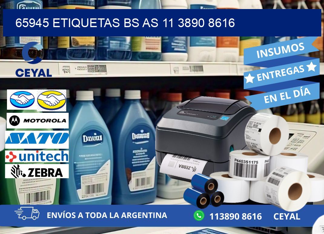 65945 ETIQUETAS BS AS 11 3890 8616