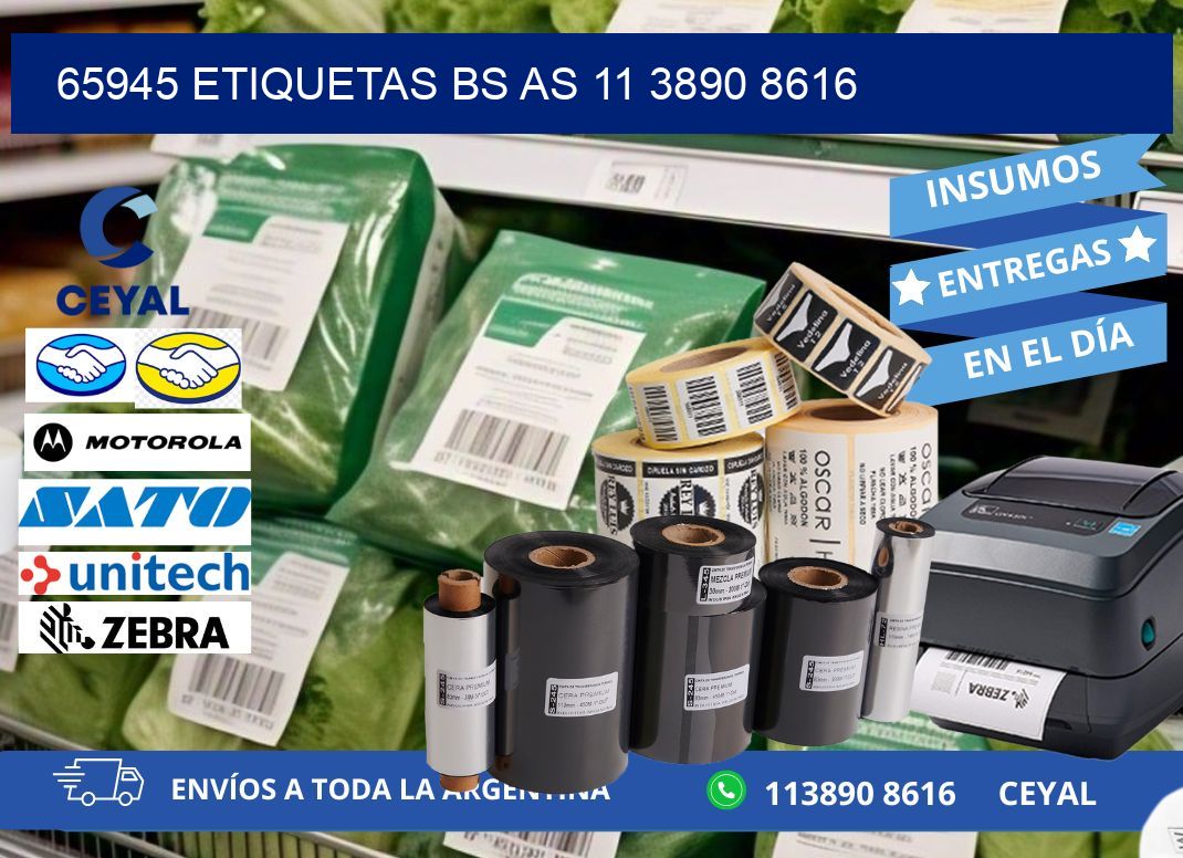 65945 ETIQUETAS BS AS 11 3890 8616