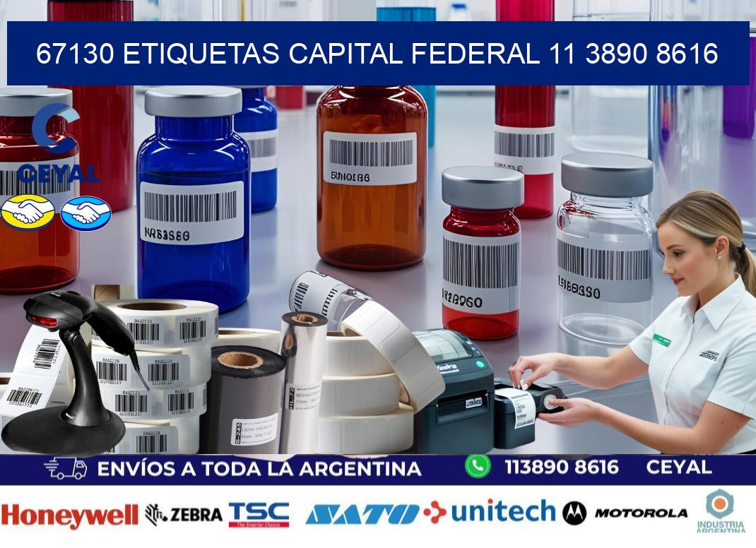 67130 ETIQUETAS CAPITAL FEDERAL 11 3890 8616