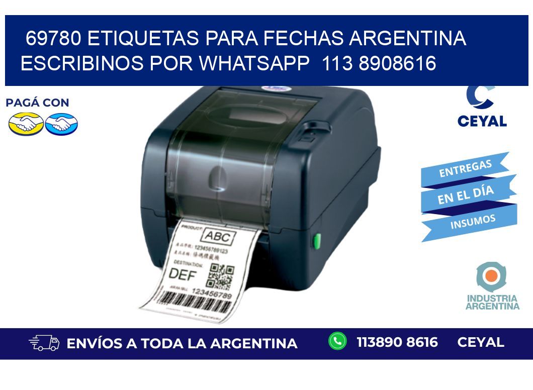 69780 ETIQUETAS PARA FECHAS ARGENTINA ESCRIBINOS POR WHATSAPP  113 8908616