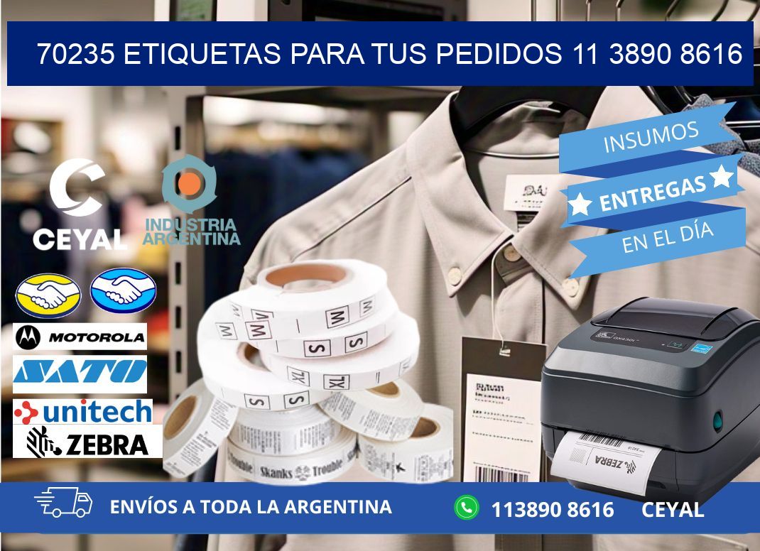 70235 ETIQUETAS PARA TUS PEDIDOS 11 3890 8616