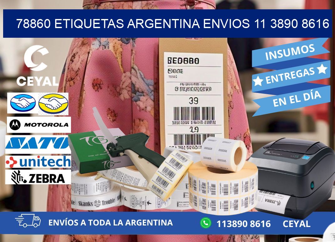 78860 ETIQUETAS ARGENTINA ENVIOS 11 3890 8616