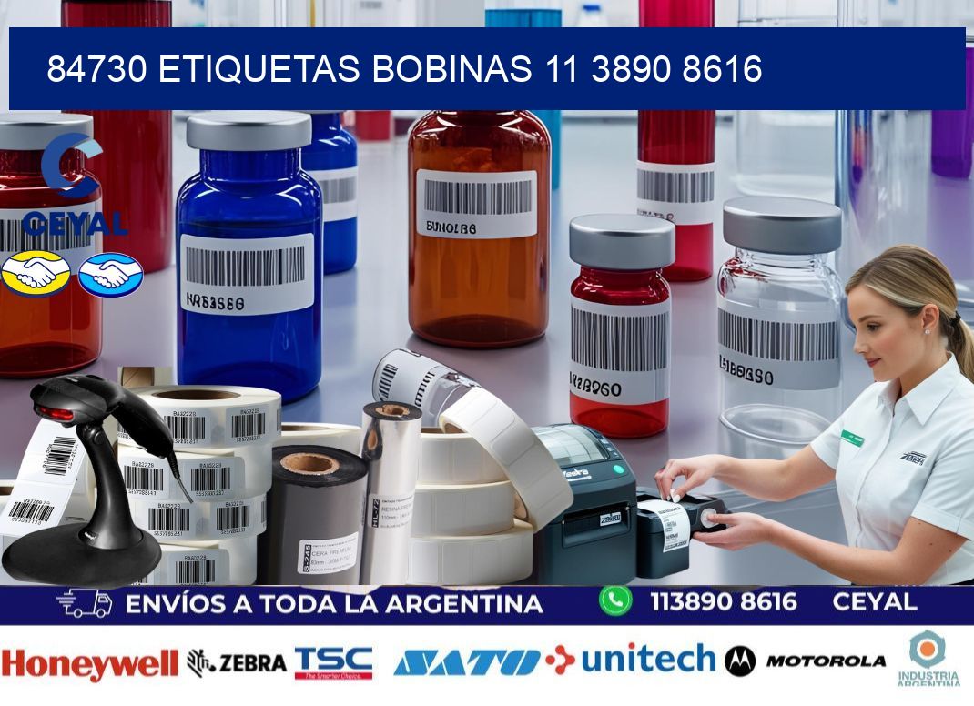 84730 ETIQUETAS BOBINAS 11 3890 8616